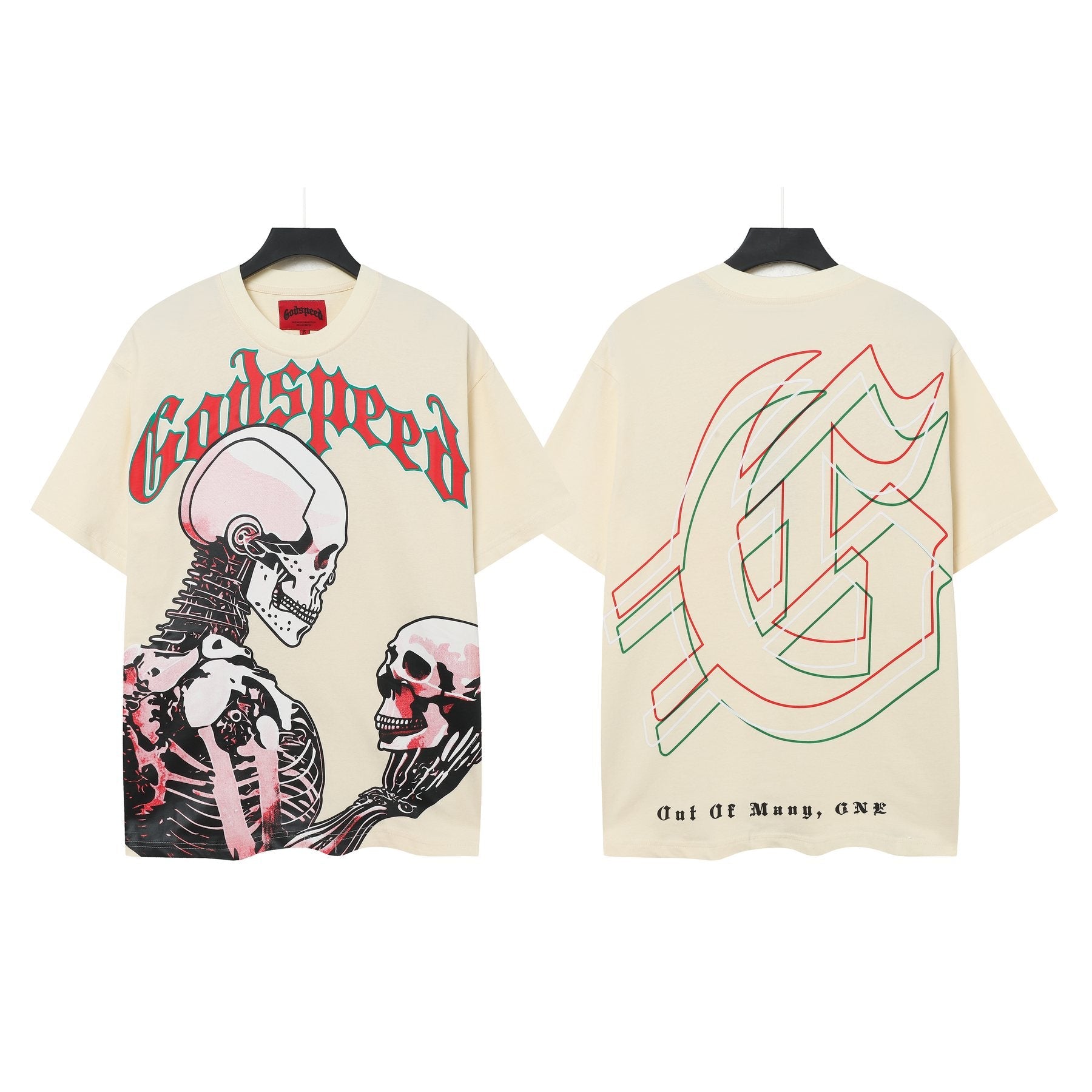 Godspeed Out of Many One Graphic T-Shirt — front