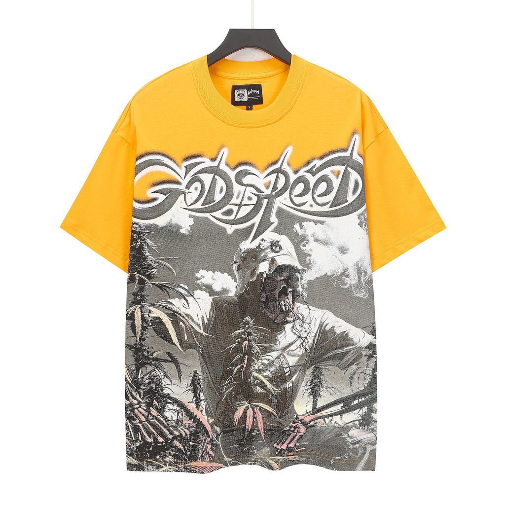 Godspeed Legalized Graphic Short-Sleeve T-Shirt — front