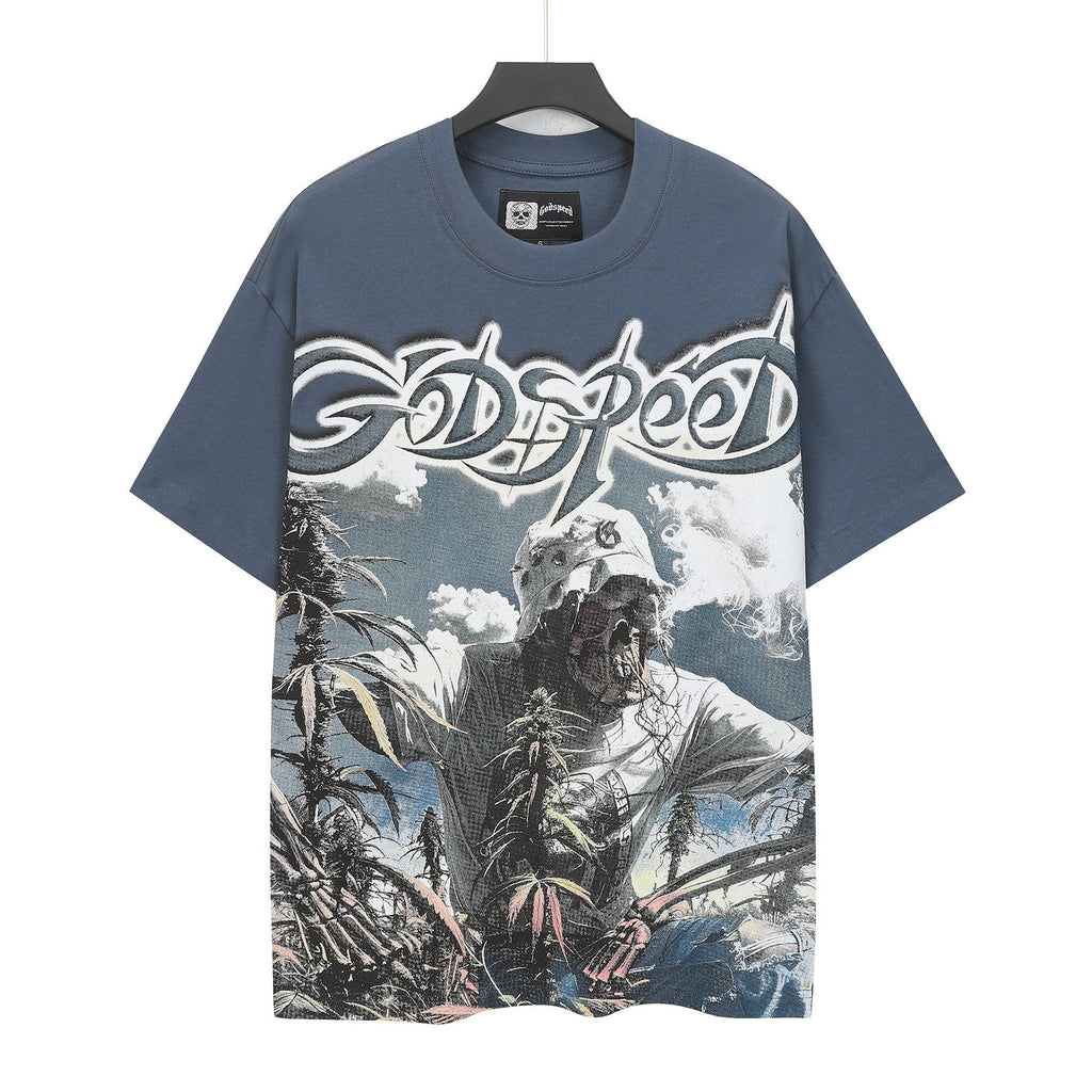 Godspeed Legalized Graphic Short-Sleeve T-Shirt — front