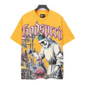 Godspeed Brain Wash Yellow Graphic T-Shirt — hero