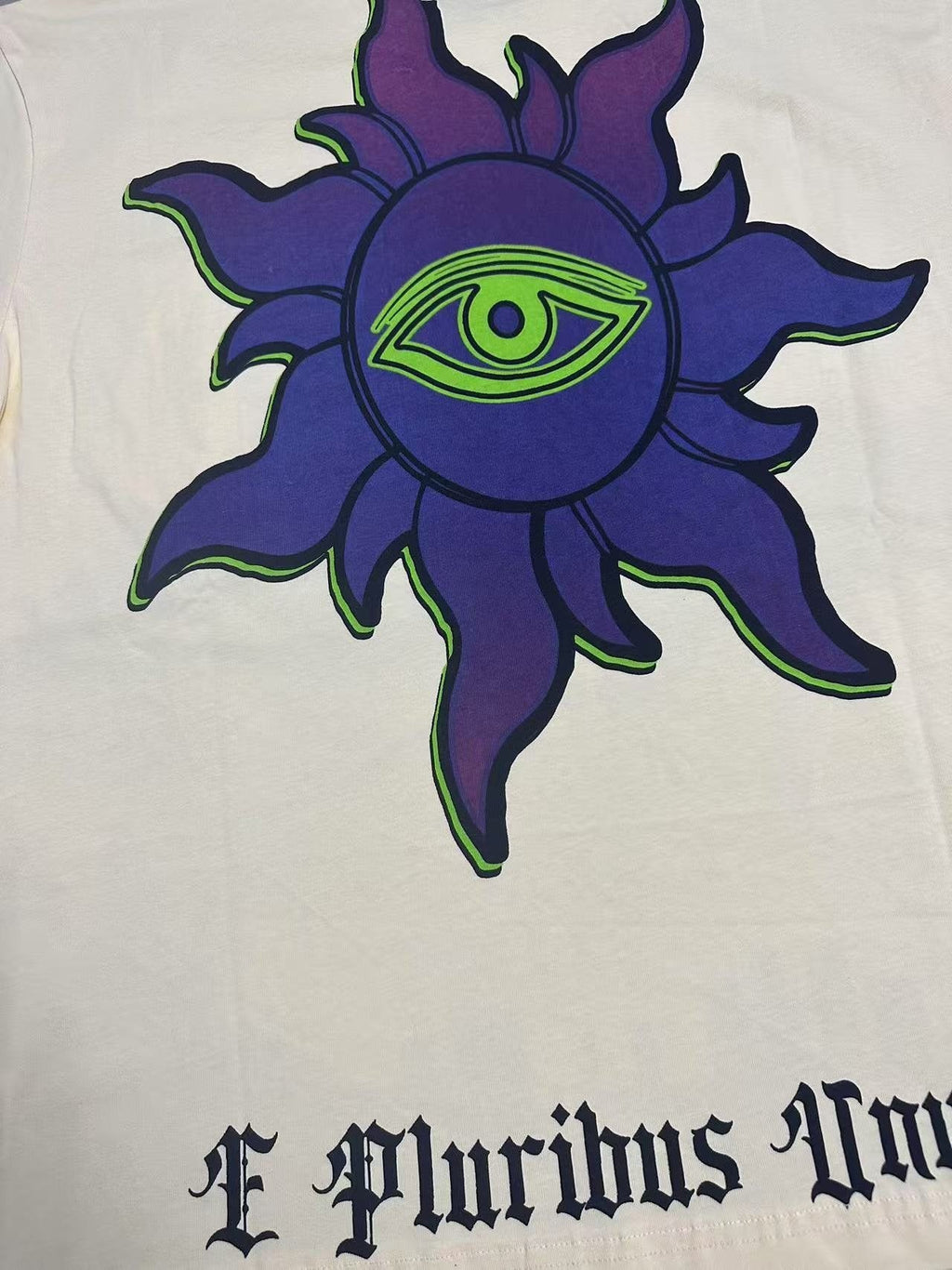 Godspeed UFO Sun-Eye Graphic T-Shirt — detail