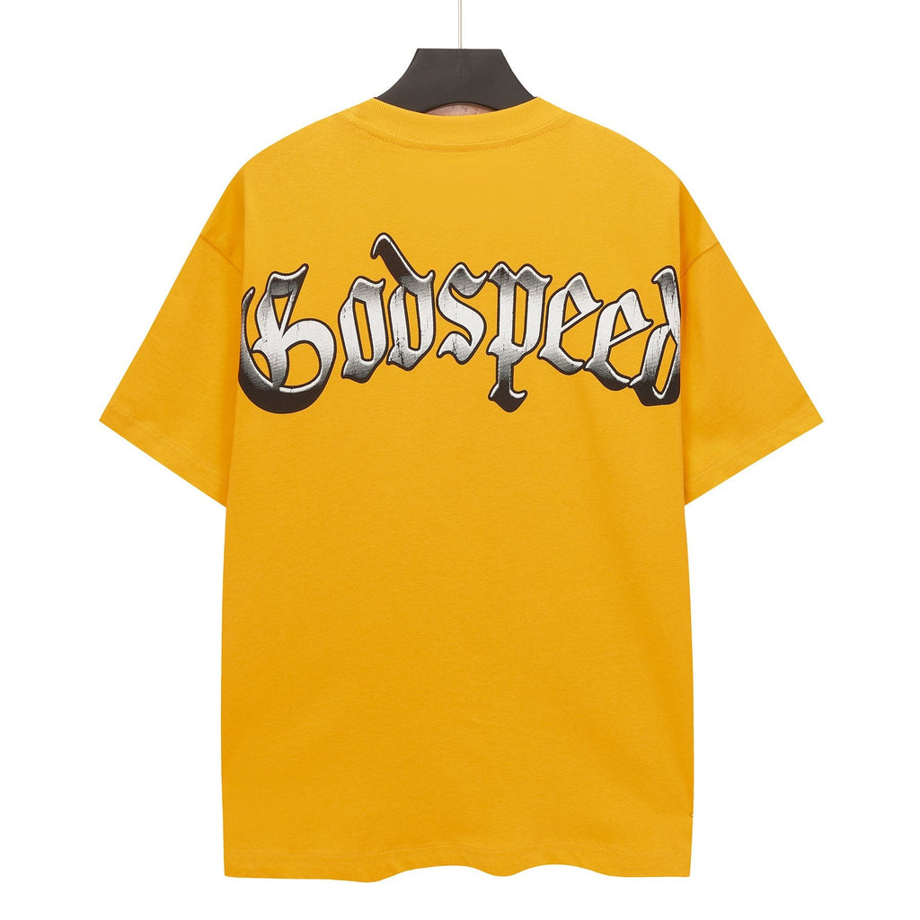 Godspeed Casino Skull Graphic T-Shirt — back
