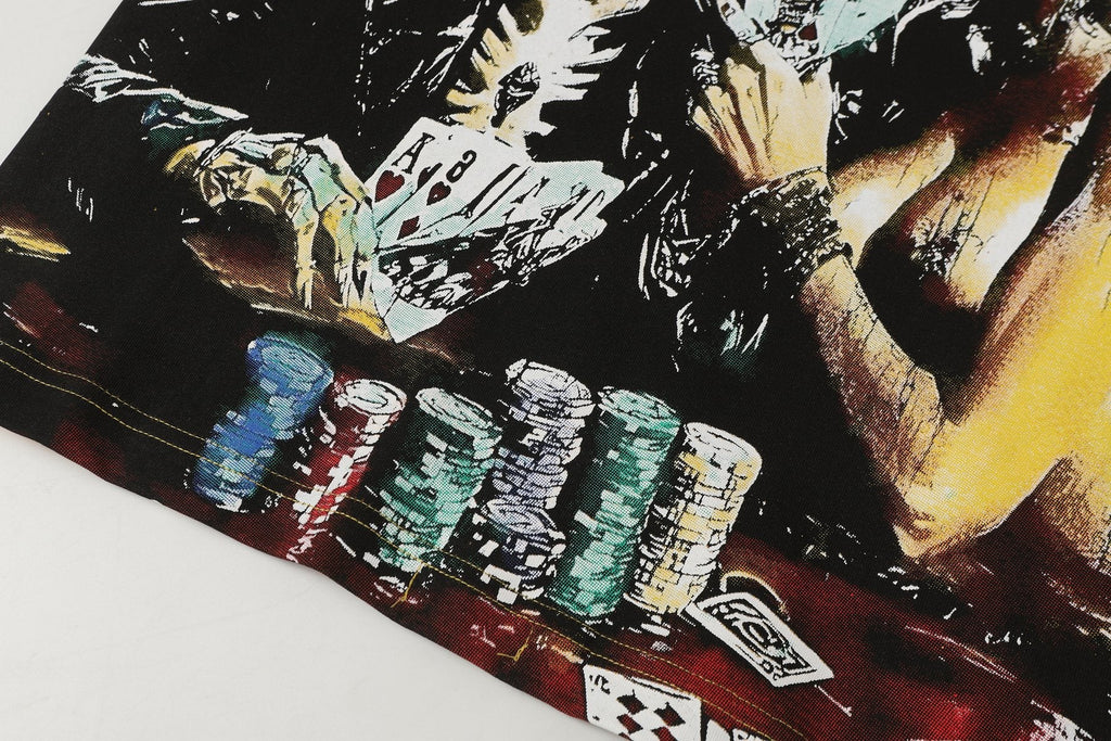 Godspeed Casino Skull Graphic T-Shirt — detail