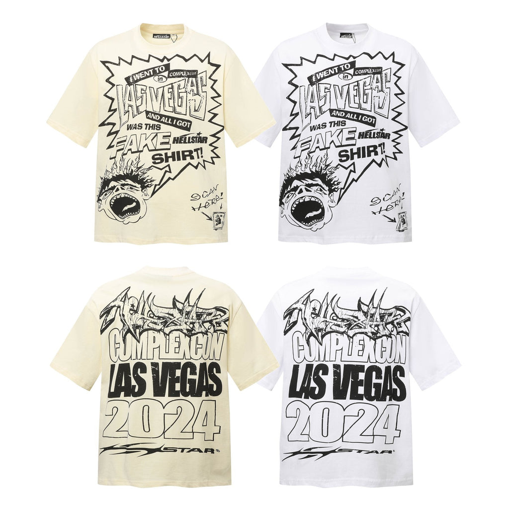 Hellstar ComplexCon Las Vegas Graphic T-Shirt — detail