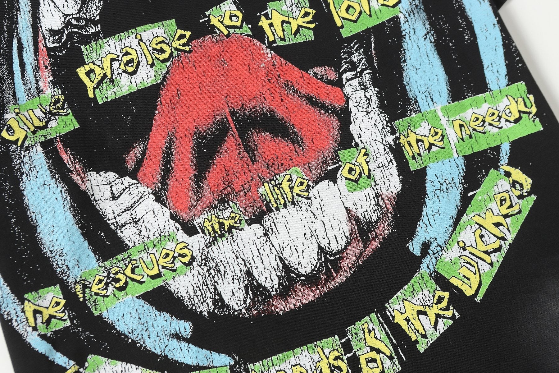 Hellstar Front-and-Back Graphic T-Shirt — detail
