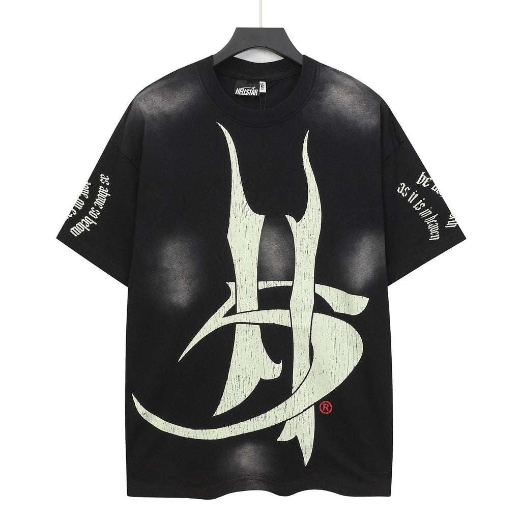 Hellstar Distressed Emblem Graphic T-Shirt — hero