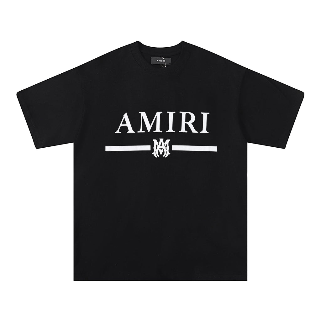 AMIRI Bar Motif Graphic Short-Sleeve T-Shirt — front