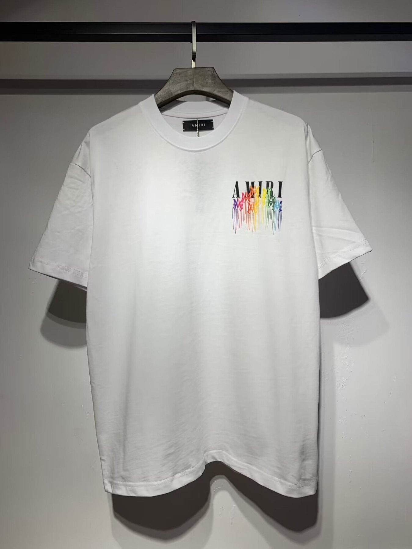 AMIRI Rainbow Drip Graphic T-Shirt — front