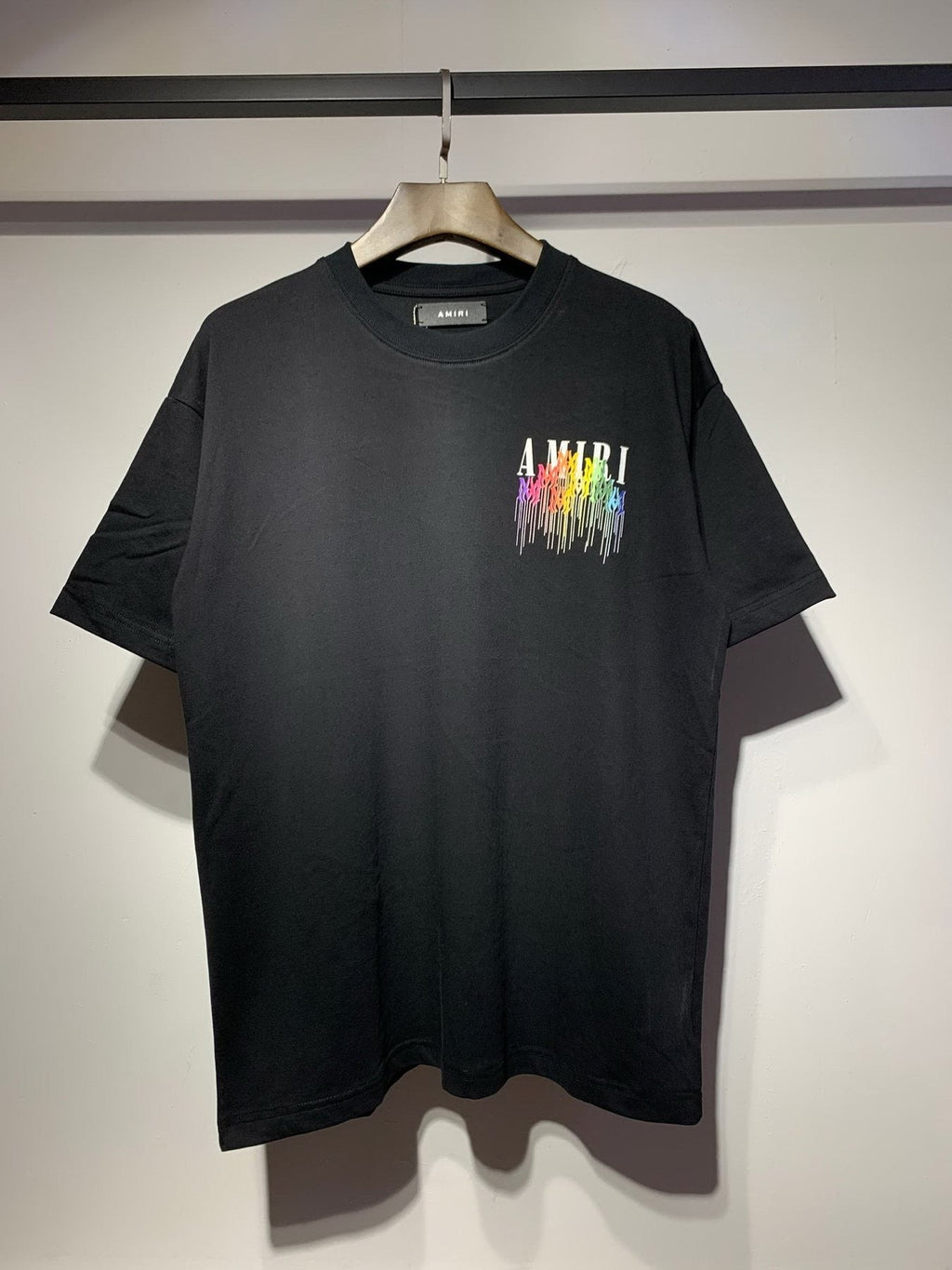 AMIRI Rainbow Drip Graphic T-Shirt — front