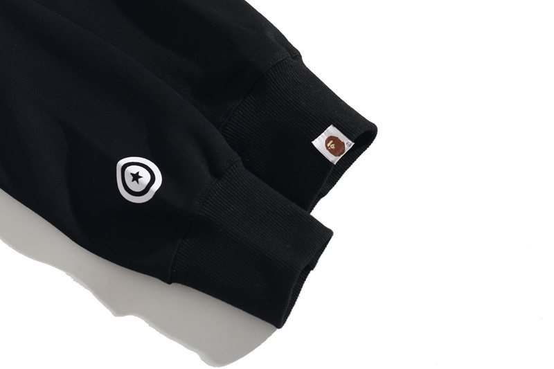BAPE Shark Camo Full-Zip Hoodie — detail