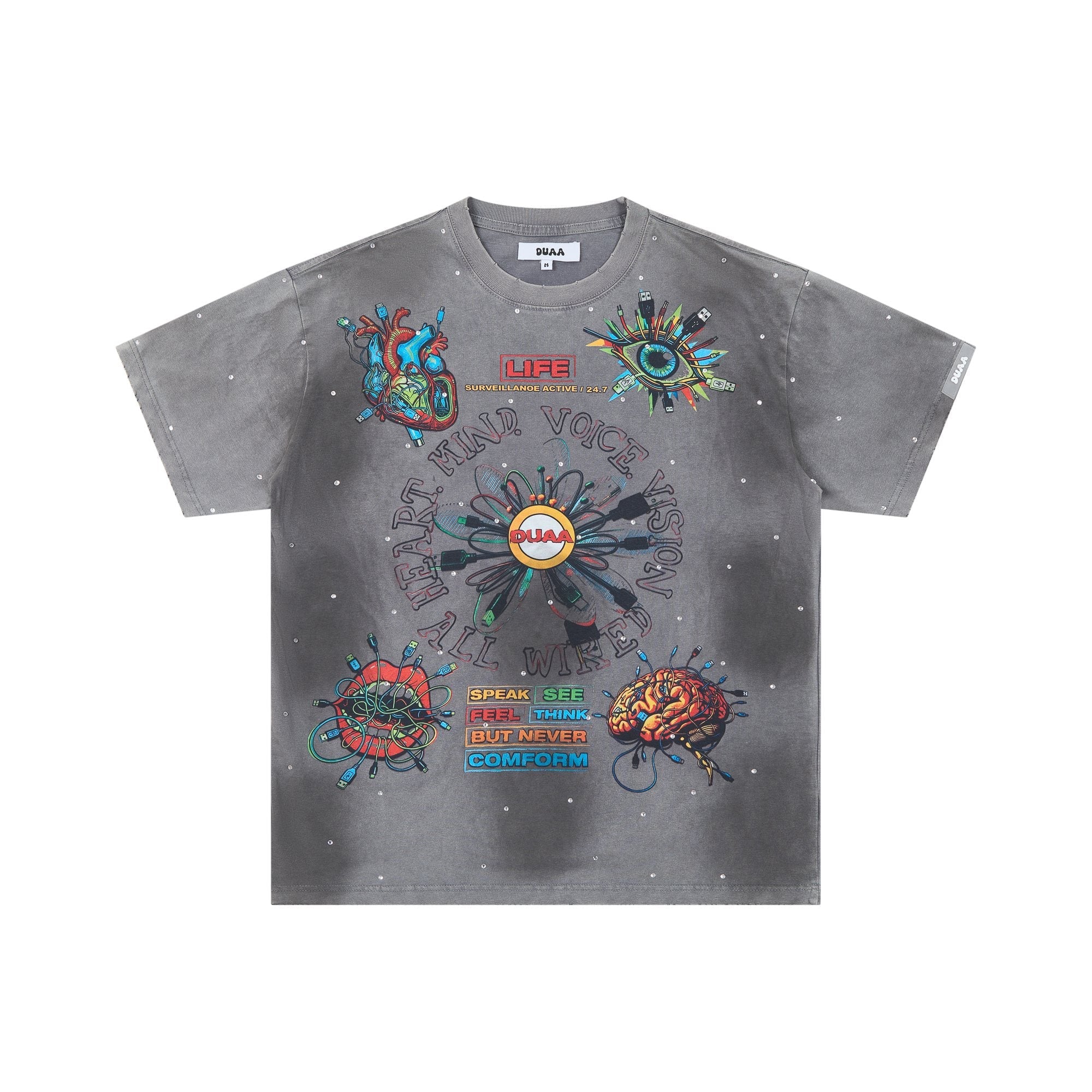 DUAA New Age Graphic T-Shirt — hero