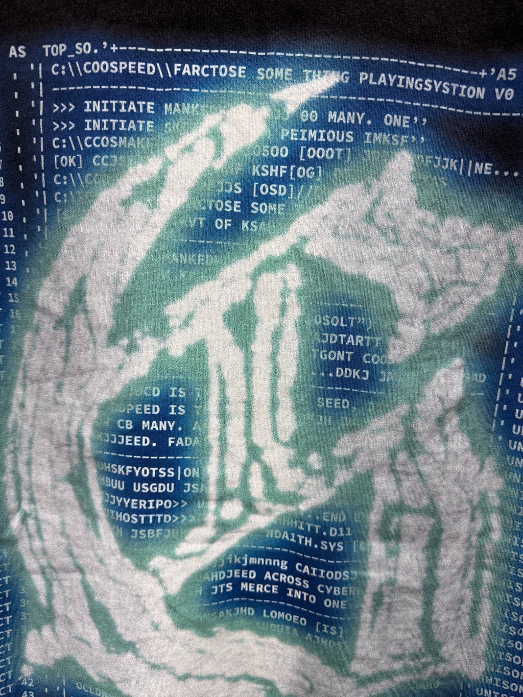 Godspeed Cyber Cowboy Graphic T-Shirt — detail