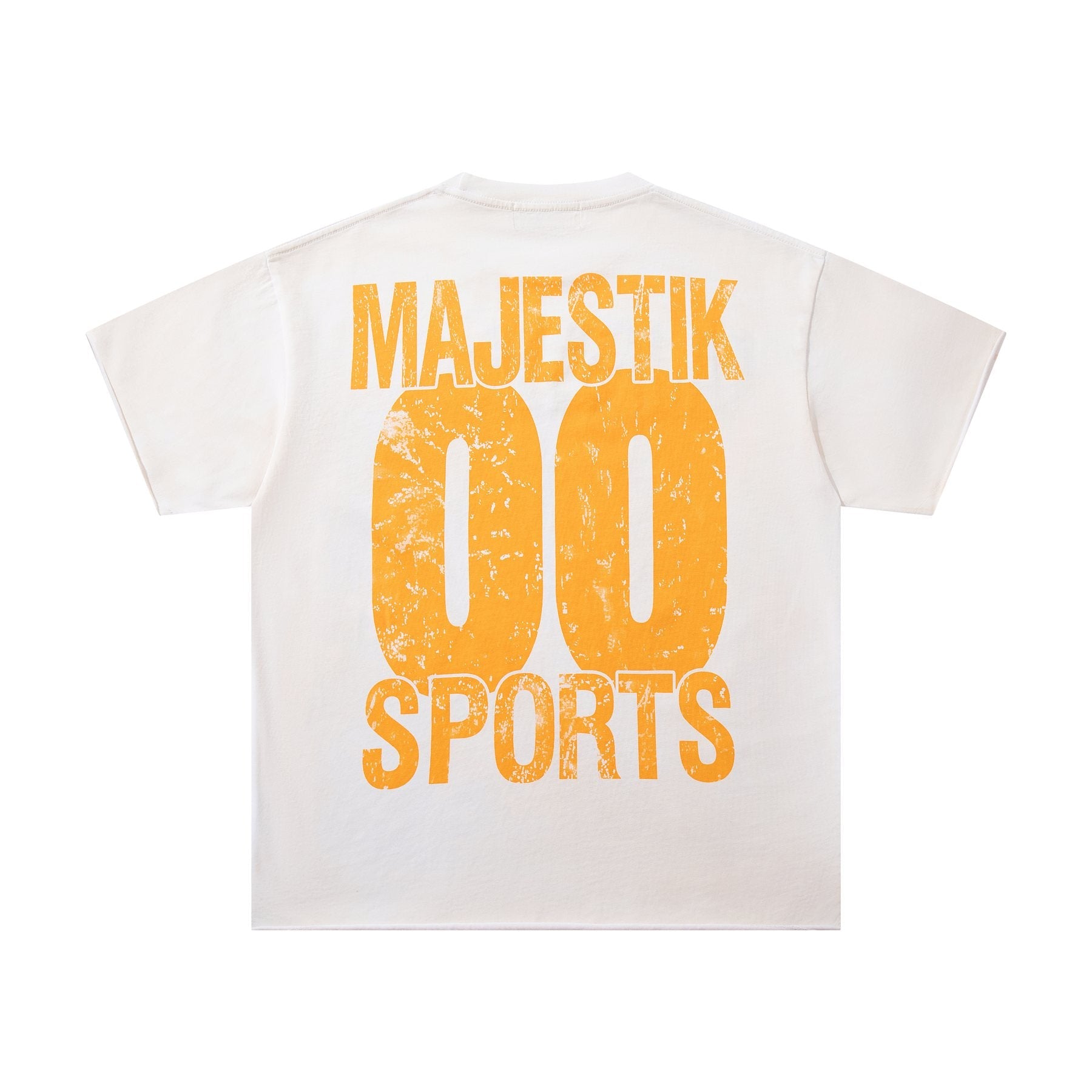 MAJESTIK Bulldog Football Graphic Short-Sleeve T-Shirt - White — back