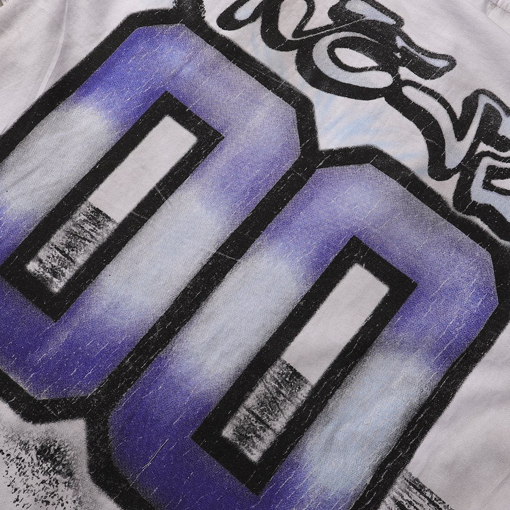 MAJESTIK The World Shark Graphic Short-Sleeve T-Shirt — detail