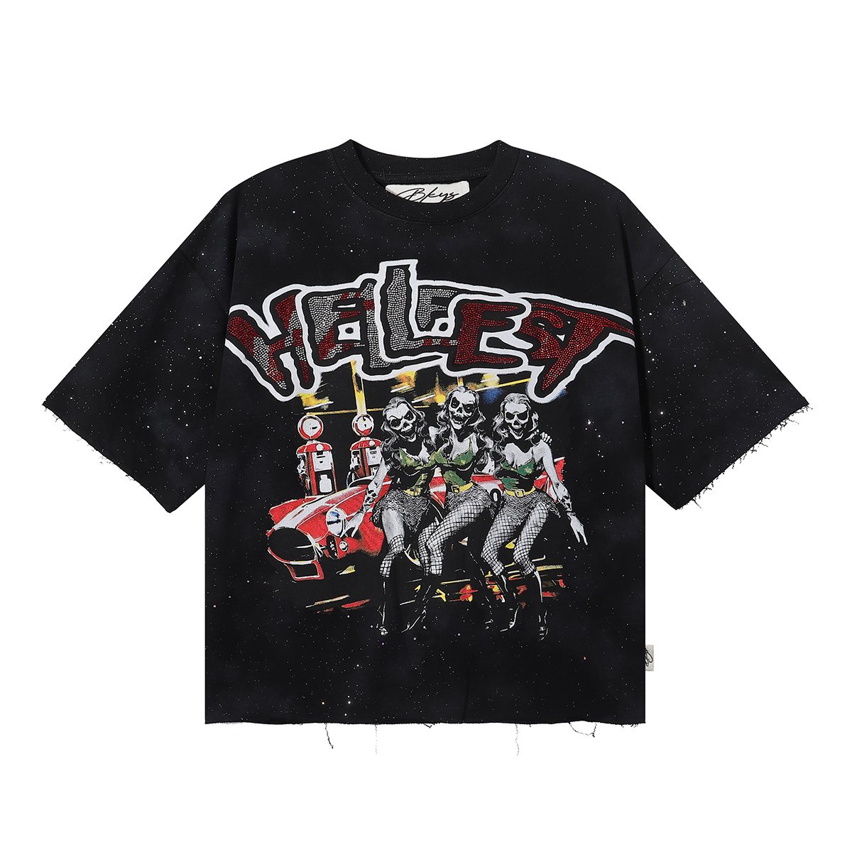 BKYS Revival Hellfest Speckle Graphic T-Shirt — hero
