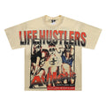 Life Hustlere Football Girls Graphic T-Shirt — hero