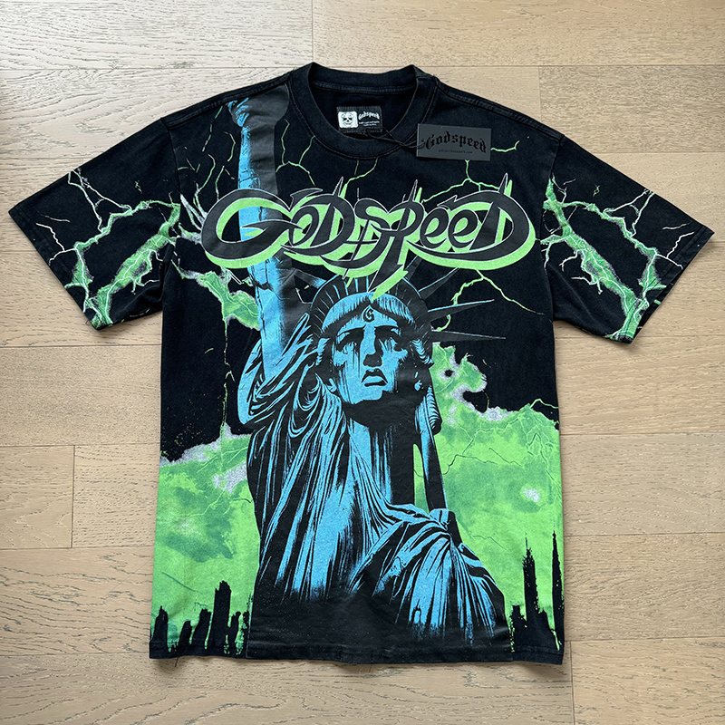 Godspeed Out of Many One Graphic T-Shirt — hero