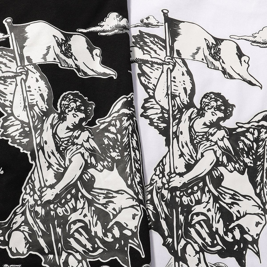 AMIRI Angel Flag Graphic T-Shirt — detail