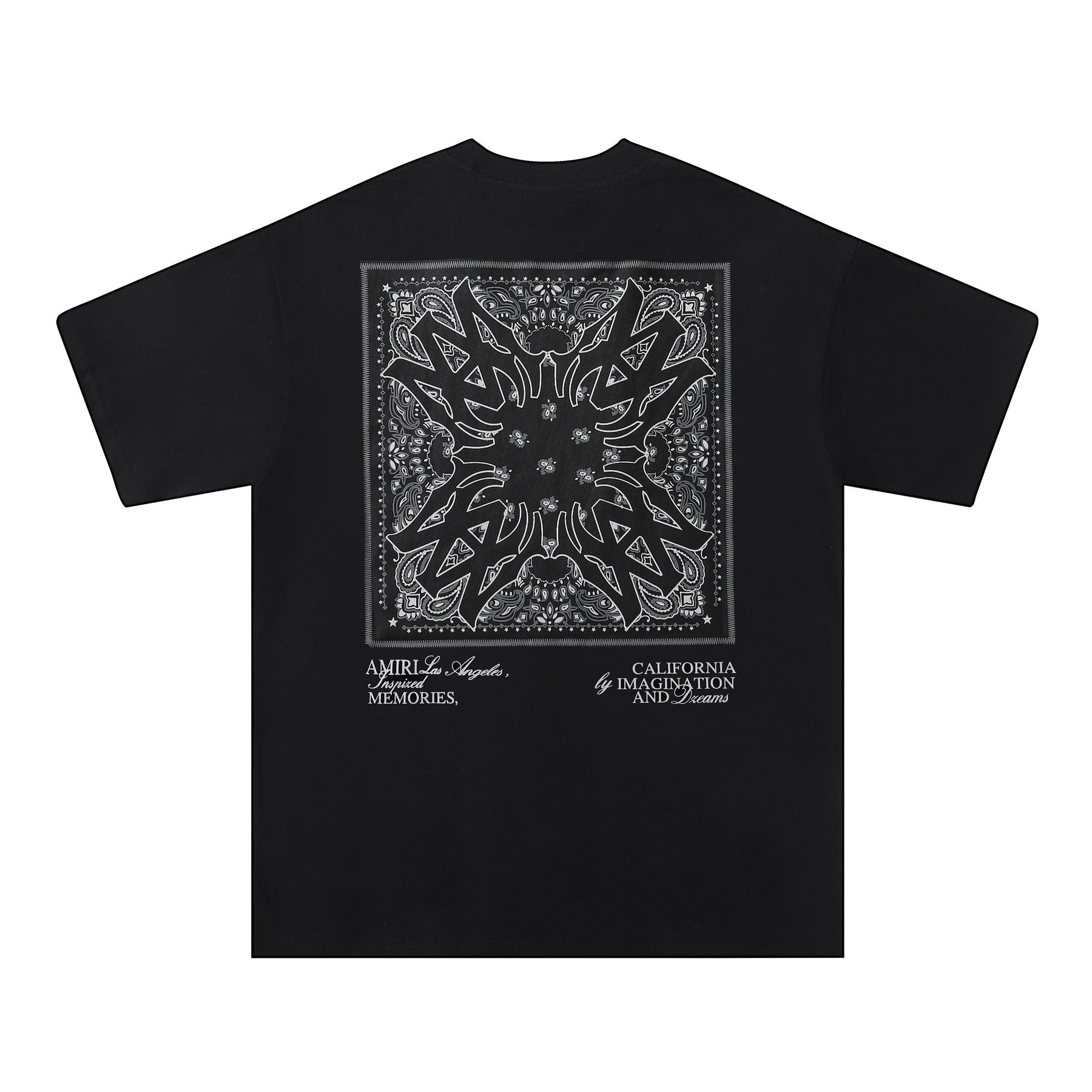 AMIRI Bandana Graphic Short-Sleeve T-Shirt — back