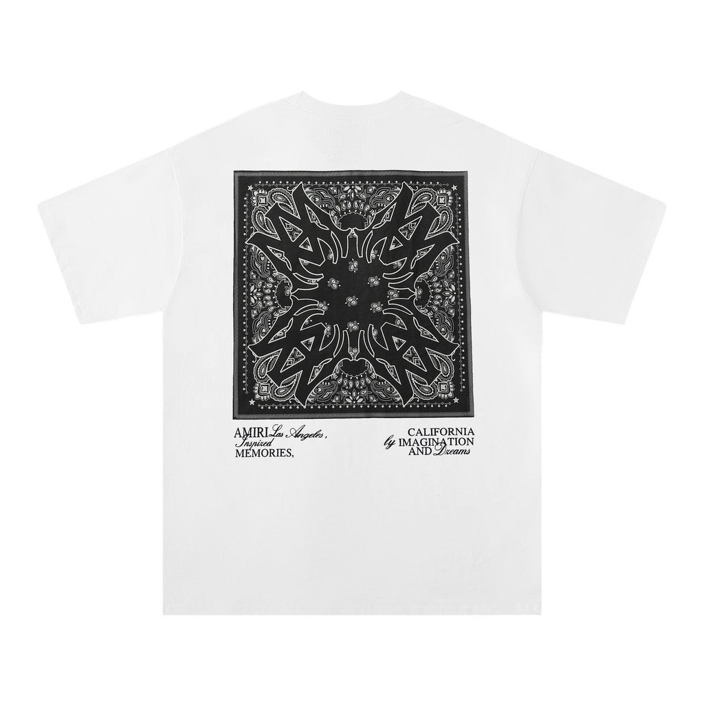 AMIRI Bandana Graphic Short-Sleeve T-Shirt — back