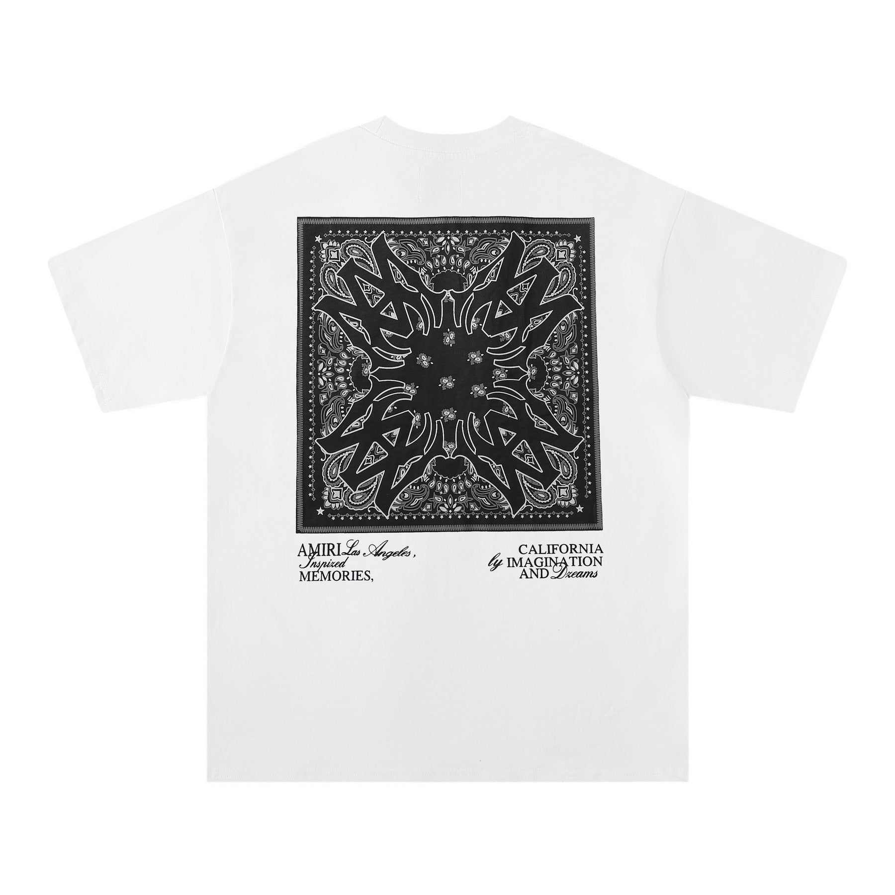 AMIRI Bandana Graphic Short-Sleeve T-Shirt — back