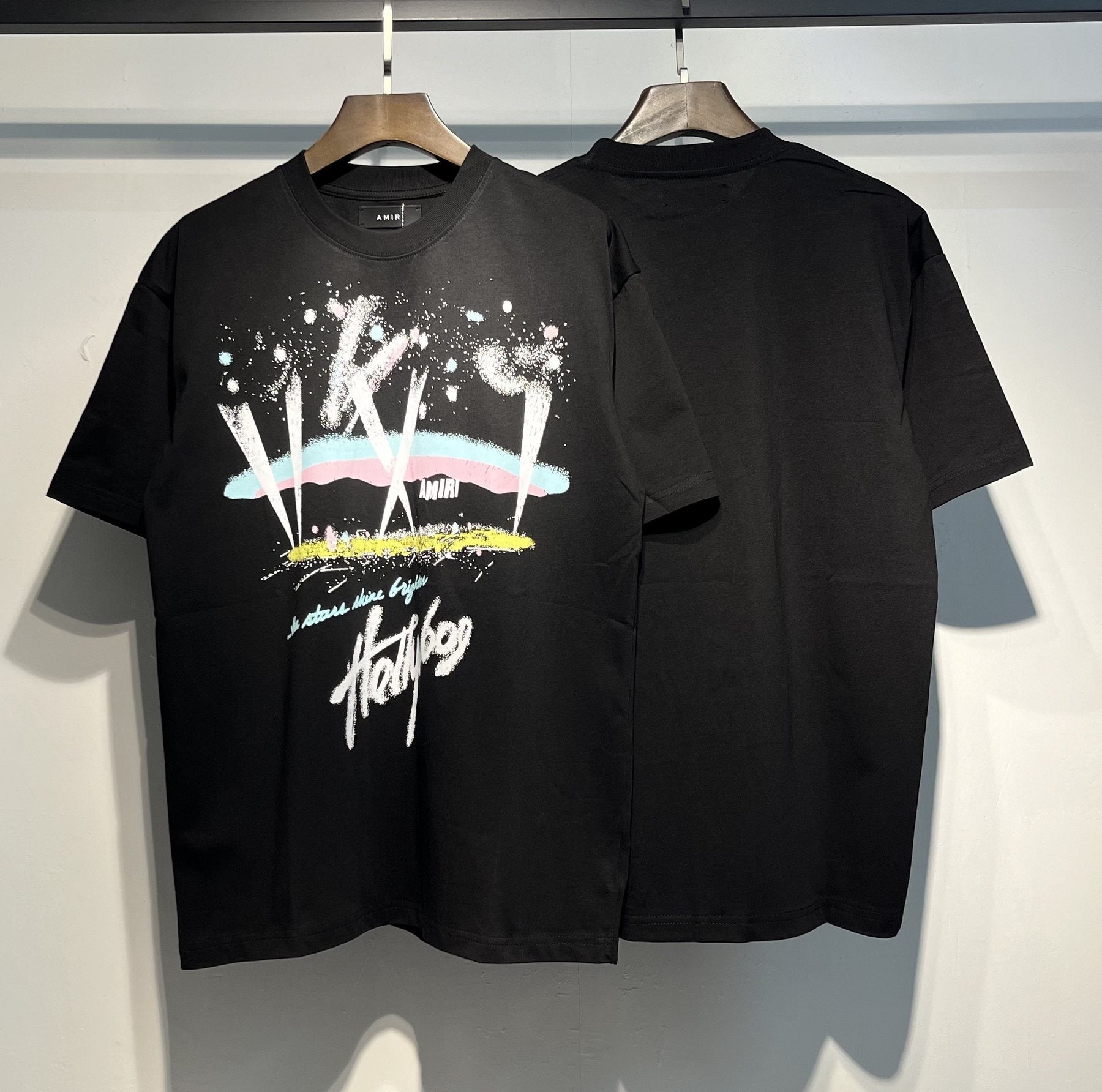 AMIRI Abstract Letter Graphic T-Shirt — context