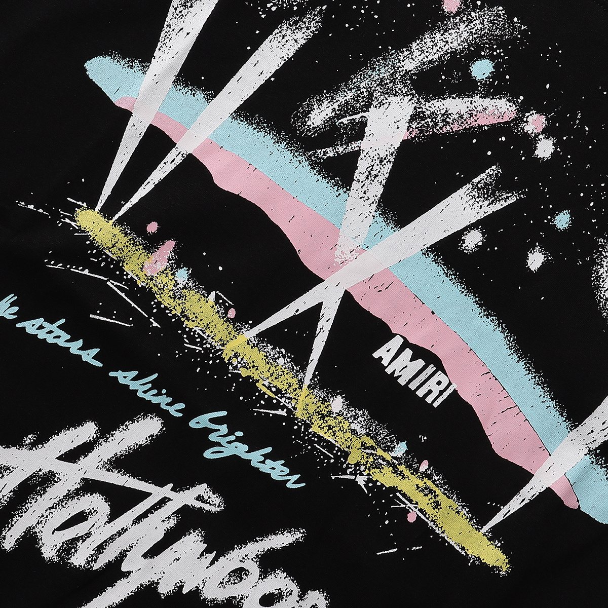 AMIRI Abstract Letter Graphic T-Shirt — detail