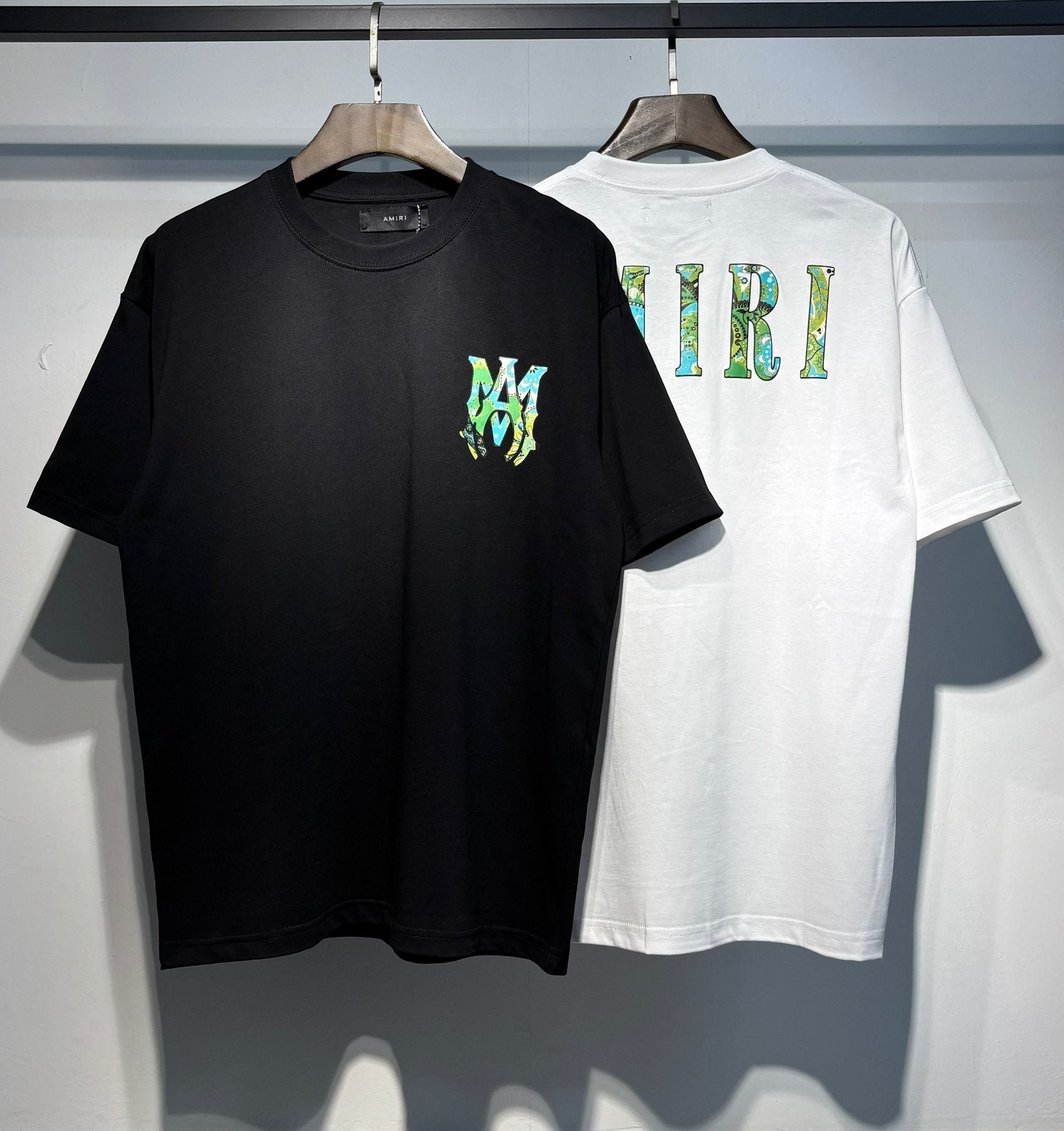 AMIRI Letter Graphic T-Shirt — comparison