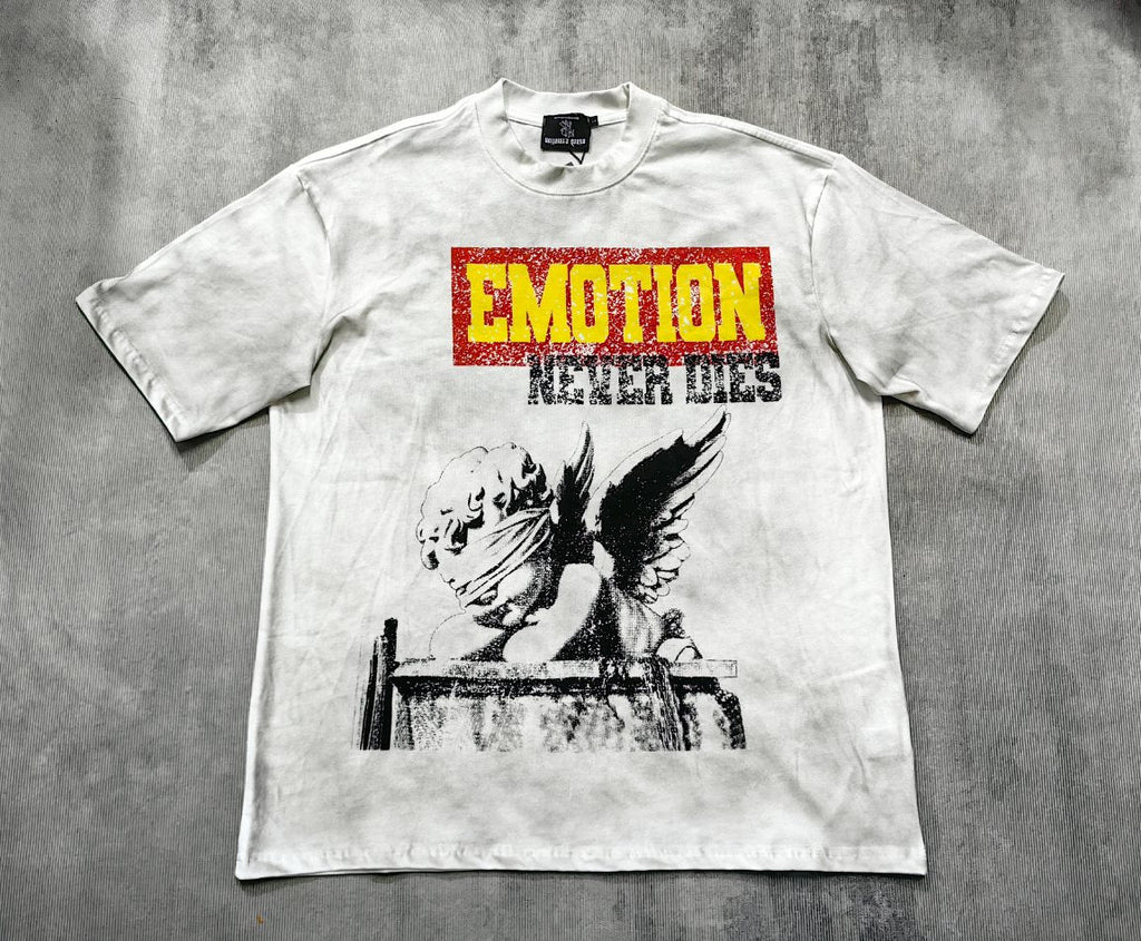 MIXED EMOTION Angel Graphic Short-Sleeve T-Shirt — hero