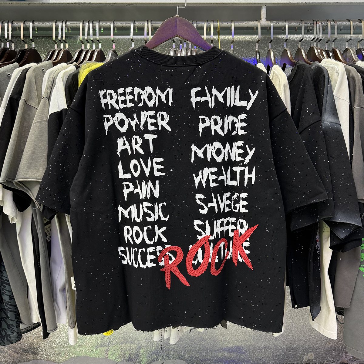 BKYS Revival Rock My World Graphic T-Shirt — context