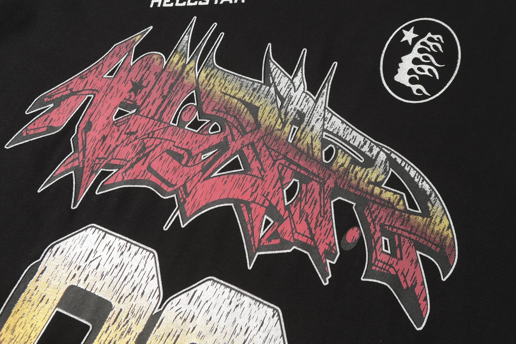 Hellstar Shark 08 Graphic T-Shirt — detail