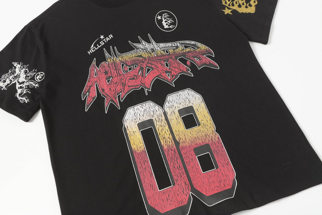 Hellstar Shark 08 Graphic T-Shirt — detail