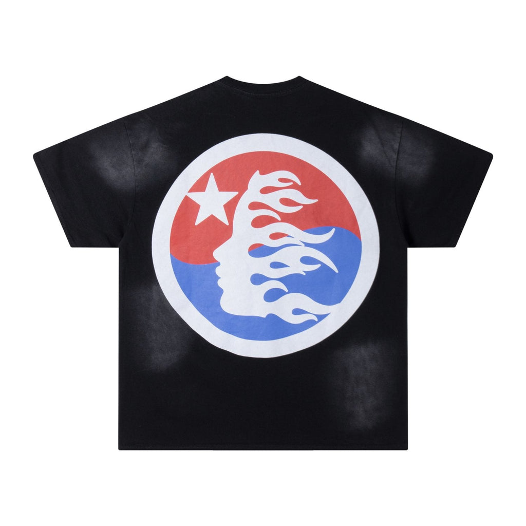 Hellstar Flame Star Graphic T-Shirt — back