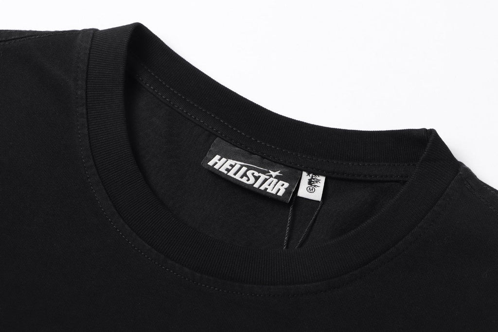 Hellstar Flame Star Graphic T-Shirt — neck_label