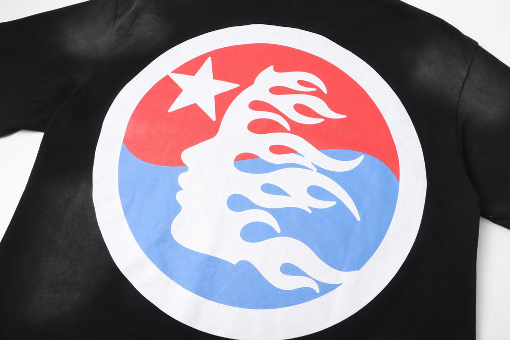 Hellstar Flame Star Graphic T-Shirt — detail