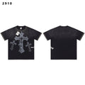 VALE USA Studded Cross Graphic T-Shirt — hero