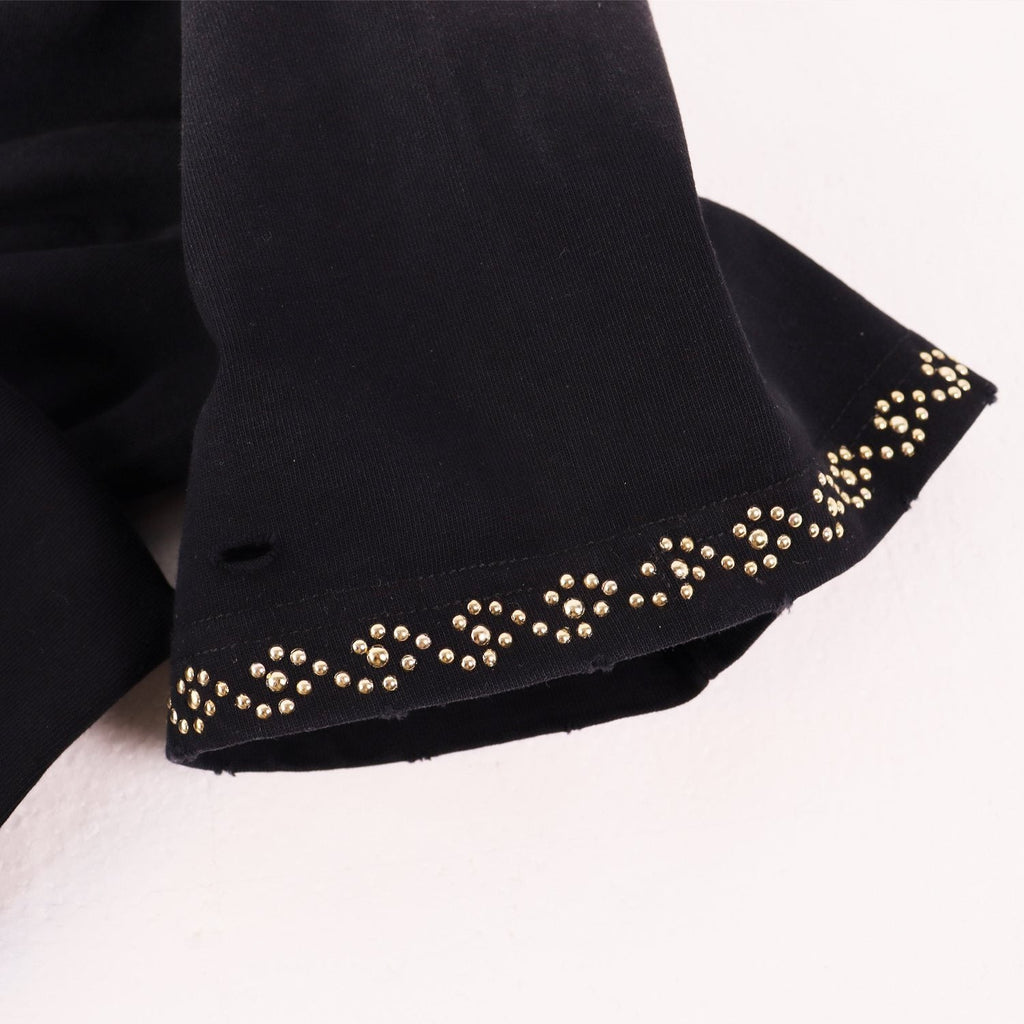 VALE USA Studded Cross Graphic T-Shirt — detail