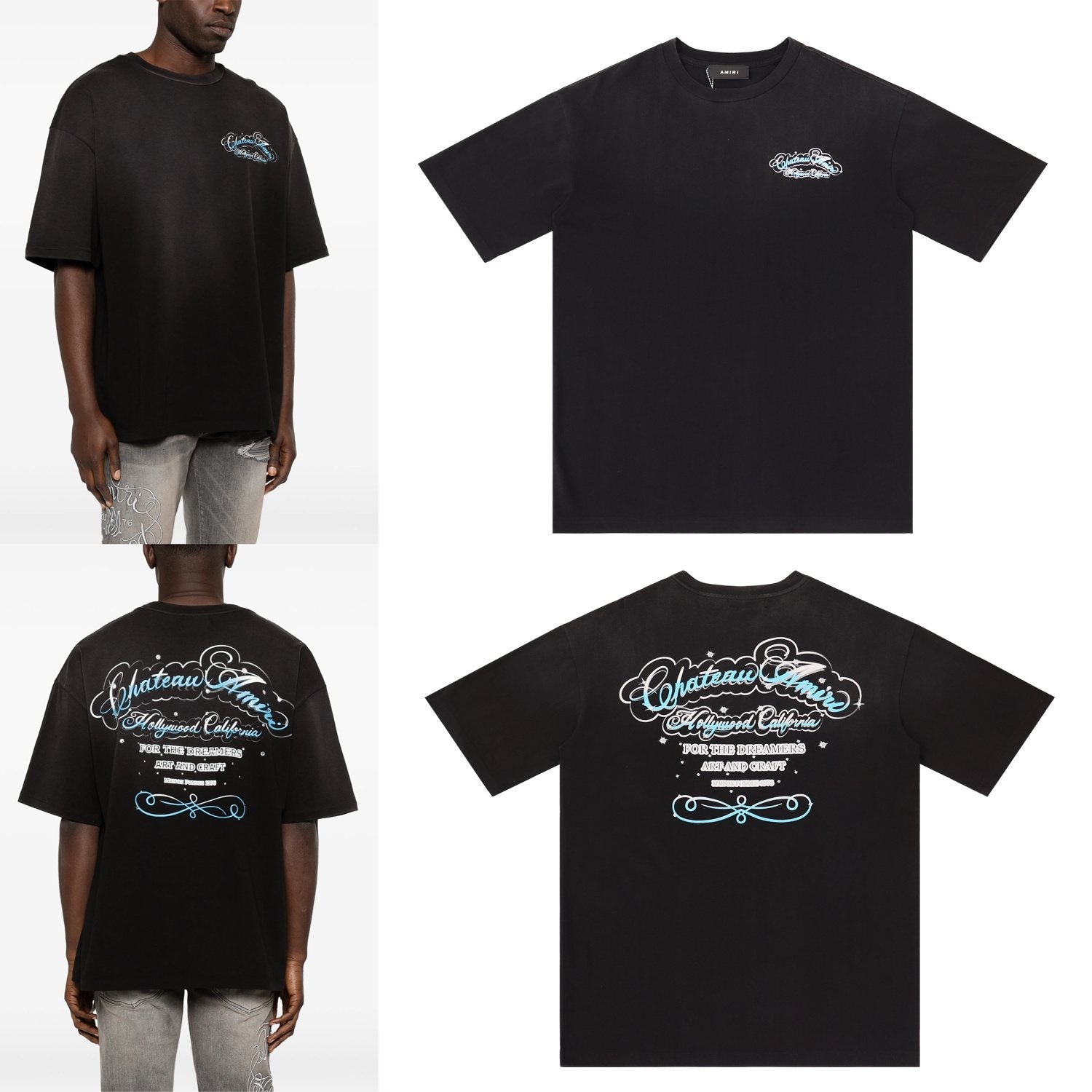 AMIRI Chateau Graphic T-Shirt — context