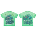 MAJESTIK Green Football Graphic T-Shirt — hero
