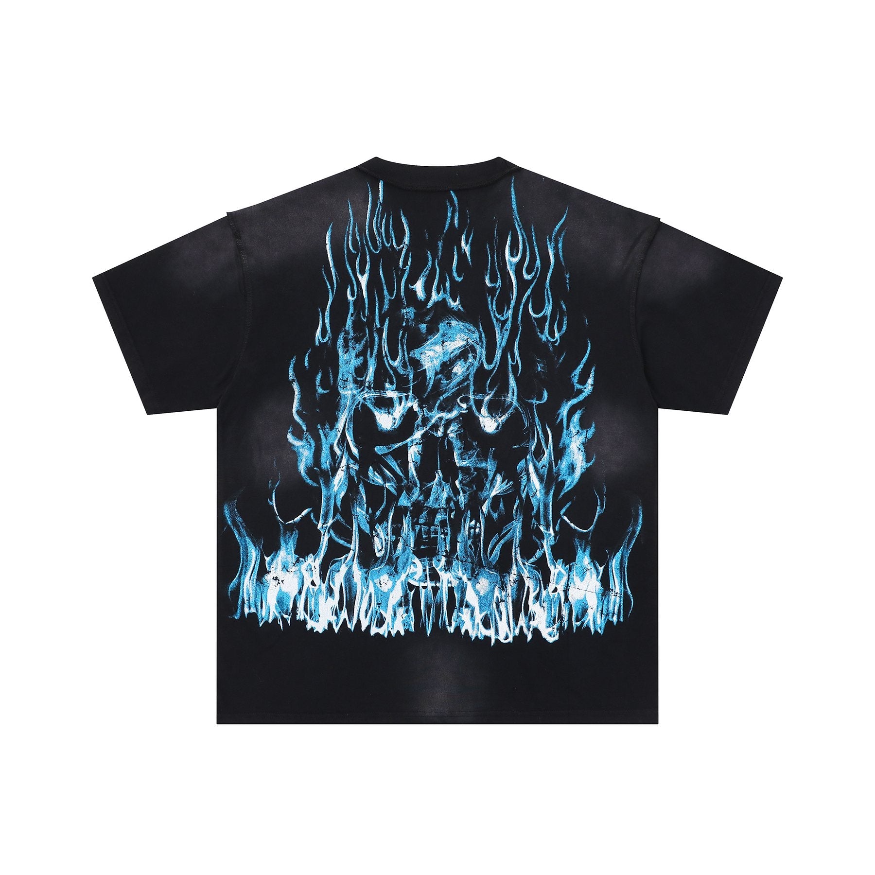 FIRST ROW Wake Up and Be Fierce Flame T-Shirt — back