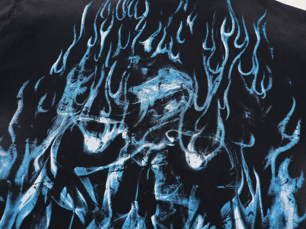 FIRST ROW Wake Up and Be Fierce Flame T-Shirt — detail