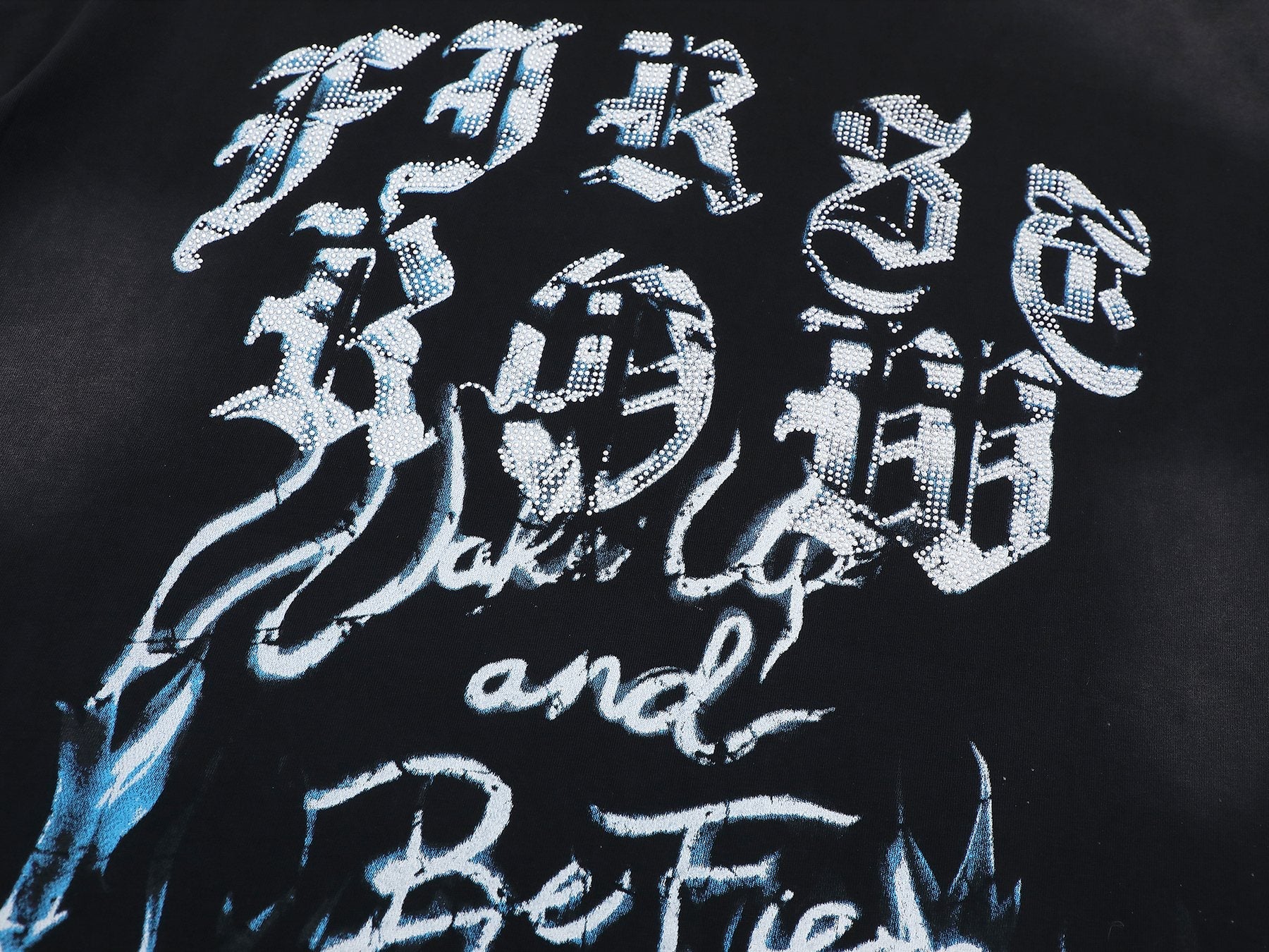 FIRST ROW Wake Up and Be Fierce Flame T-Shirt — detail