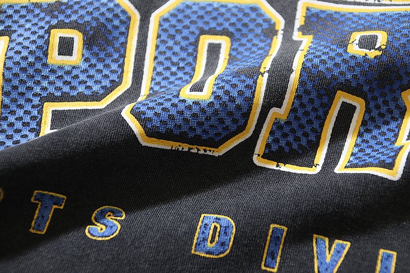 VALE USA Sports Division Graphic T-Shirt - Charcoal — detail