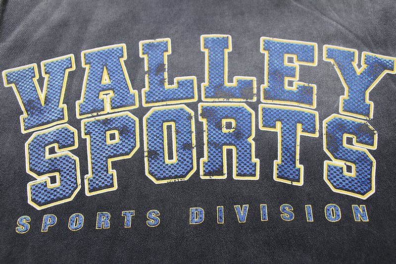 VALE USA Sports Division Graphic T-Shirt - Charcoal — detail