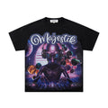 MAJESTIK Alien Rhinestone Graphic T-Shirt — hero