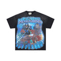 MAJESTIK City View Rhinestone Football Graphic T-Shirt — hero