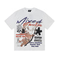 MIXED EMOTION Front & Back Graphic Short-Sleeve T-Shirt — hero
