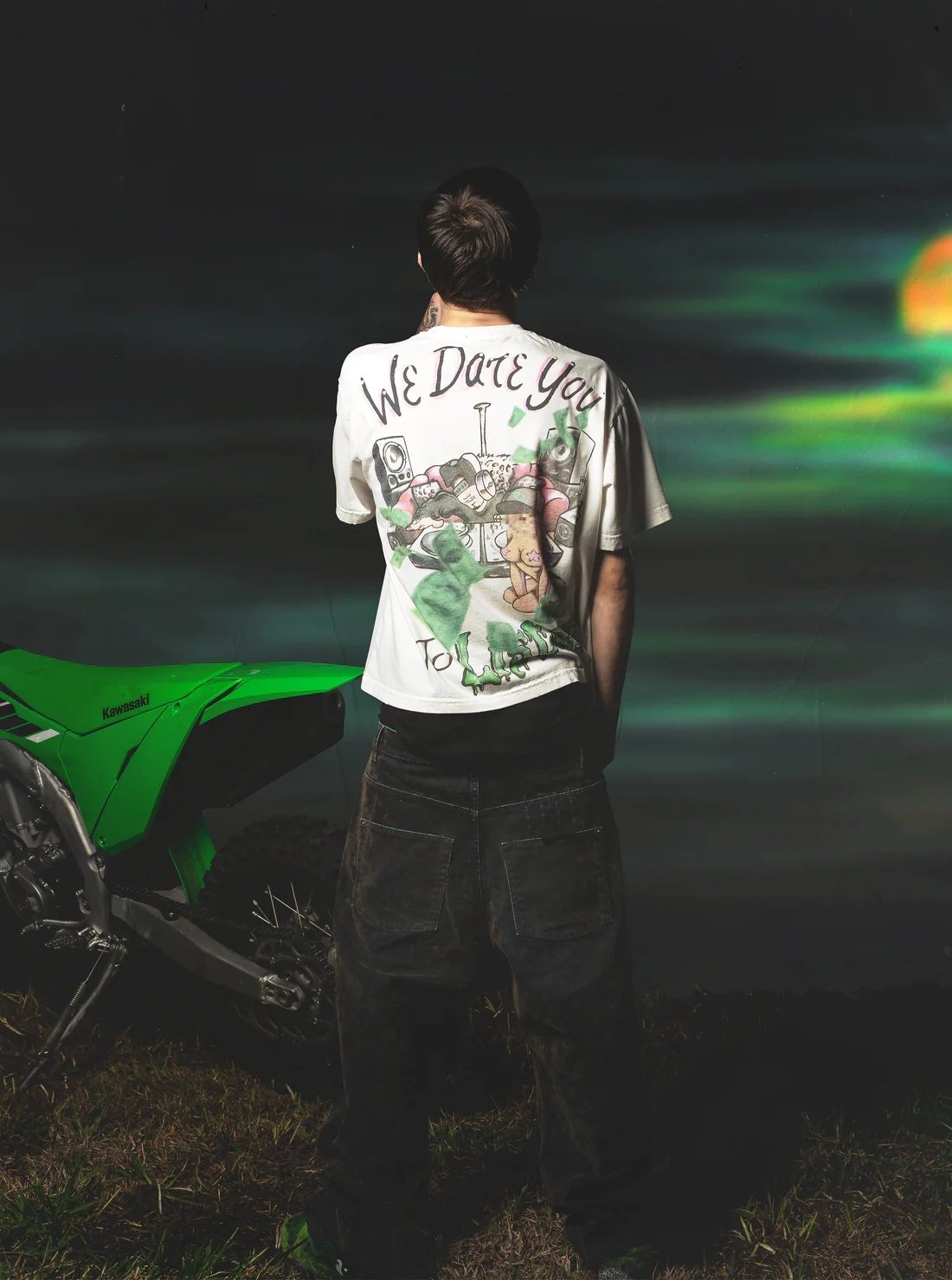 TRIPLE SEVENS Diamond Graphic Short-Sleeve T-Shirt — context