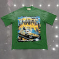 MAJESTIK Luxury Culture Yacht Graphic T-Shirt — front