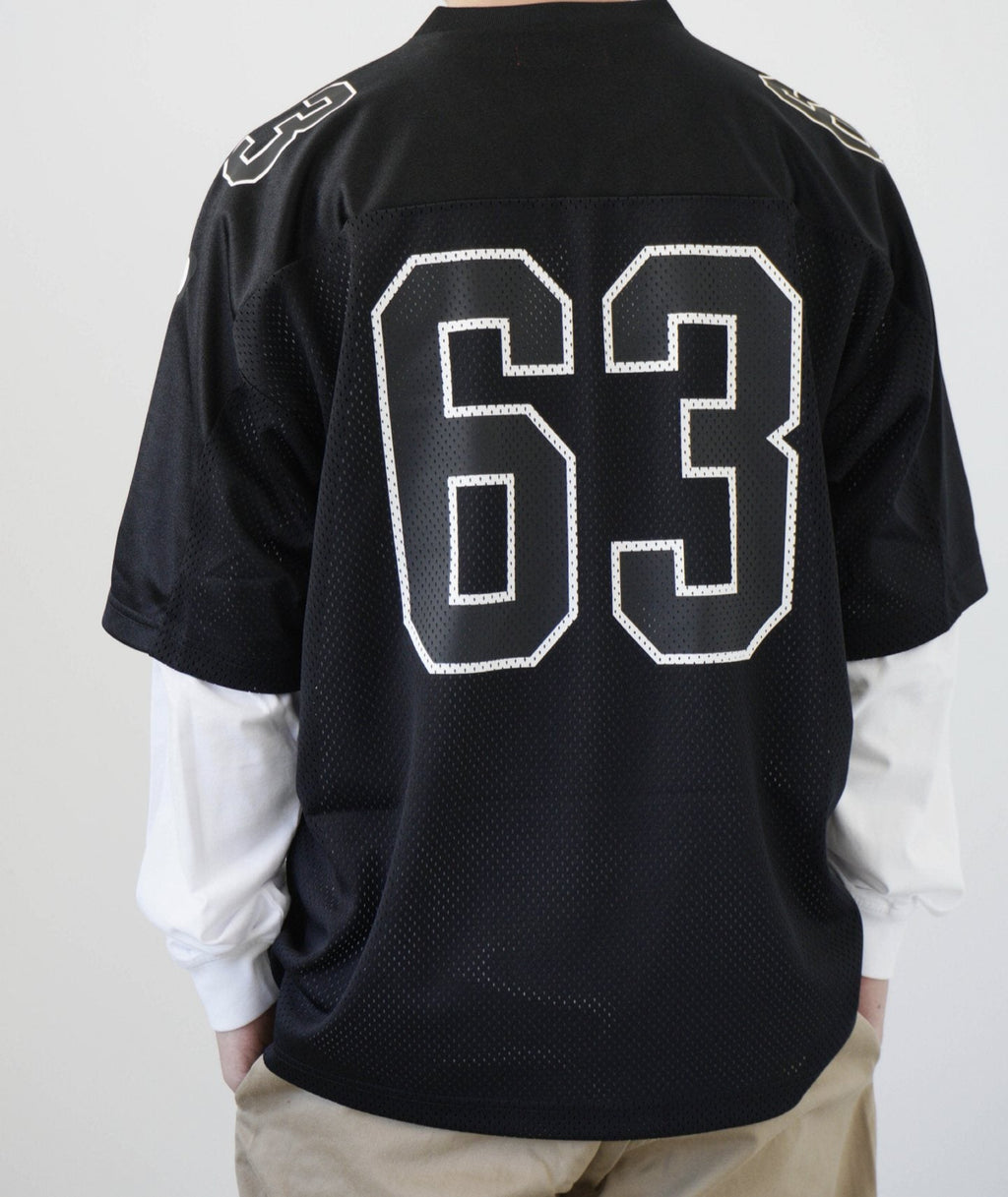 Supreme Bone Sleeve Number Football Jersey T-Shirt — back